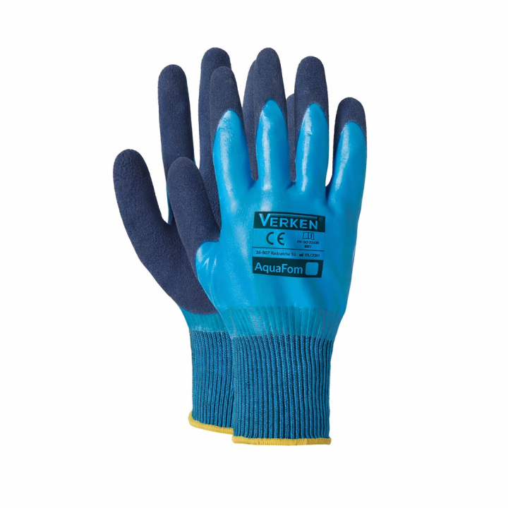 Rękawice wodoodporne niebieskie Verken Aquafom .png